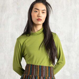Gudrun Sjoden Jersey Turtleneck, Birchleaf XL